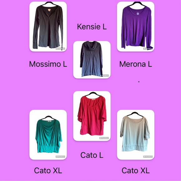 6 Women’s Shirt Bundle - Picture 1 of 7